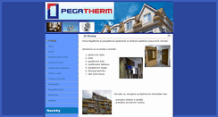 Desktop Screenshot of pegatherm.sk